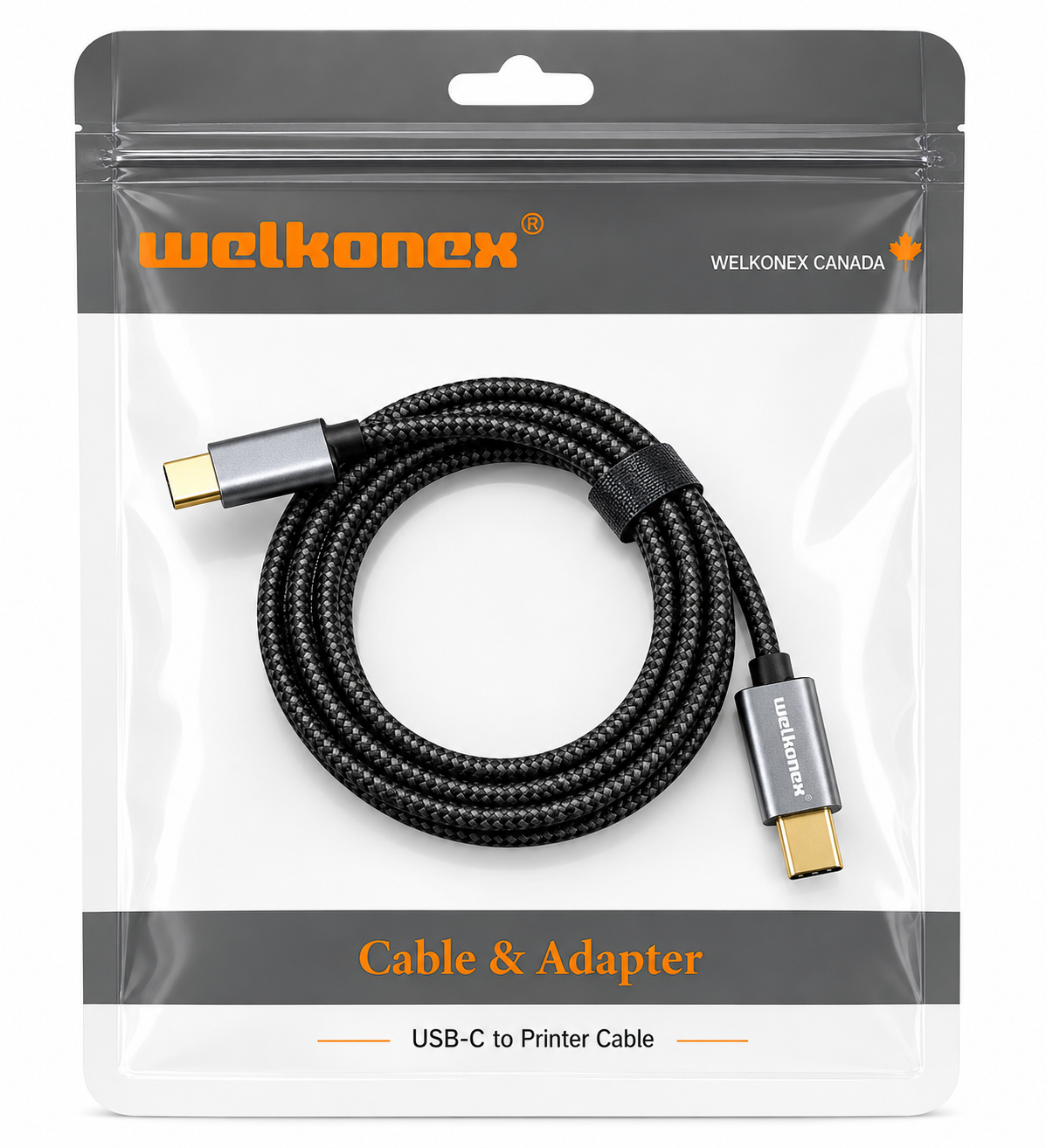 CABLE USB-C 3.1 A IMPRESORA 1 MT