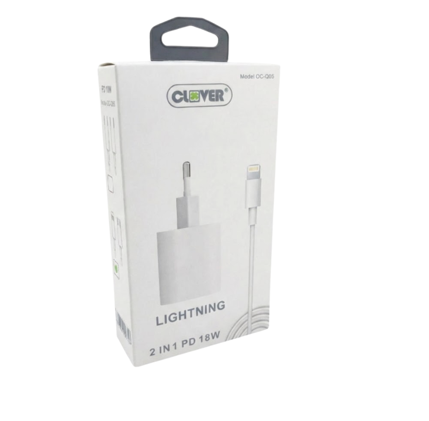 Cargador SMS-Q05 + Cable Tipo C a Lightning