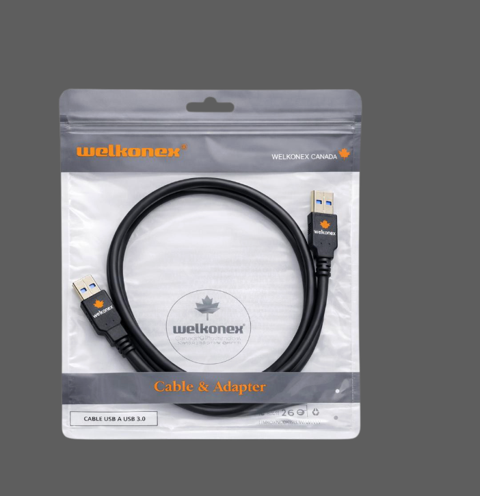 CABLE USB A USB 3.0 M/M 1 MT