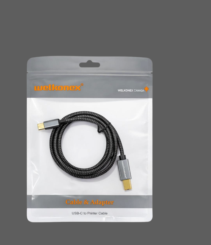 CABLE USB-C 3.1 A IMPRESORA 1 MT