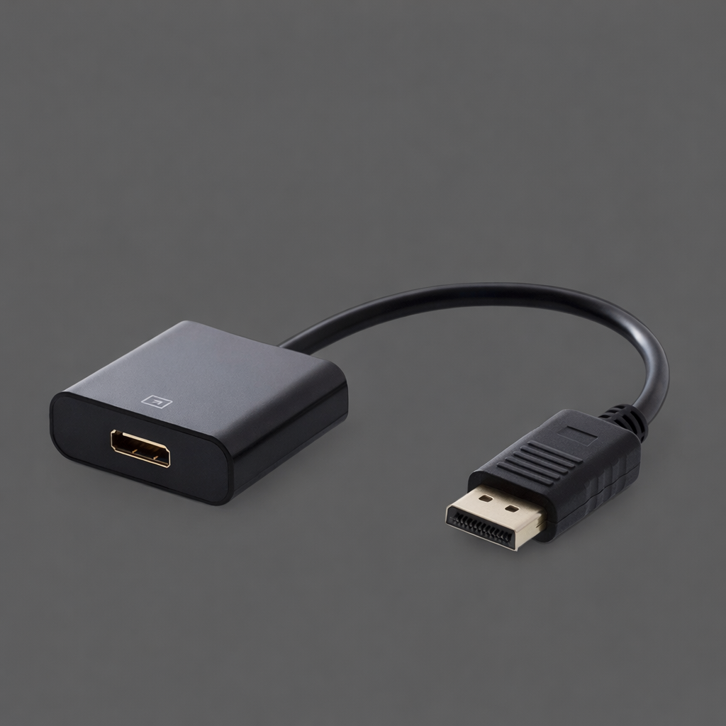 ADAPTADOR DISPLAYPORT A HDMI 15CM MACHO/HEMBRA