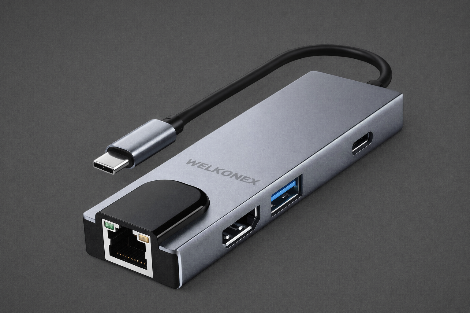 ADAPTADOR	TIPO C MULTIPUERTOS 6 EN 1