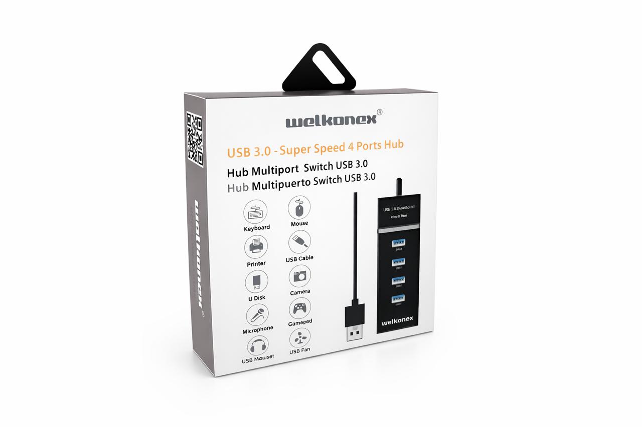 HUB 4 PUERTOS USB 3.0