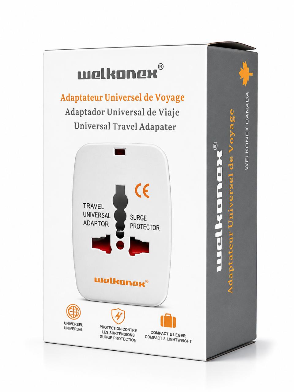 ADAPTADOR UNIVERSAL DE VIAJE