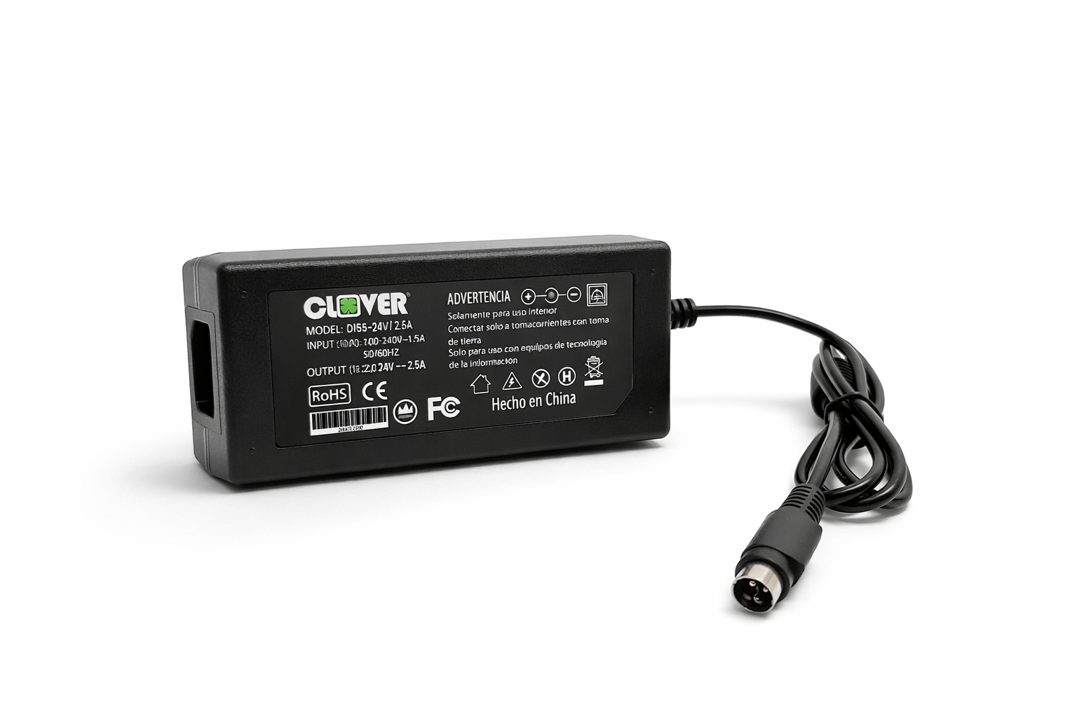 Cargador para Impresora Térmica 24V – Conector 3 Pines