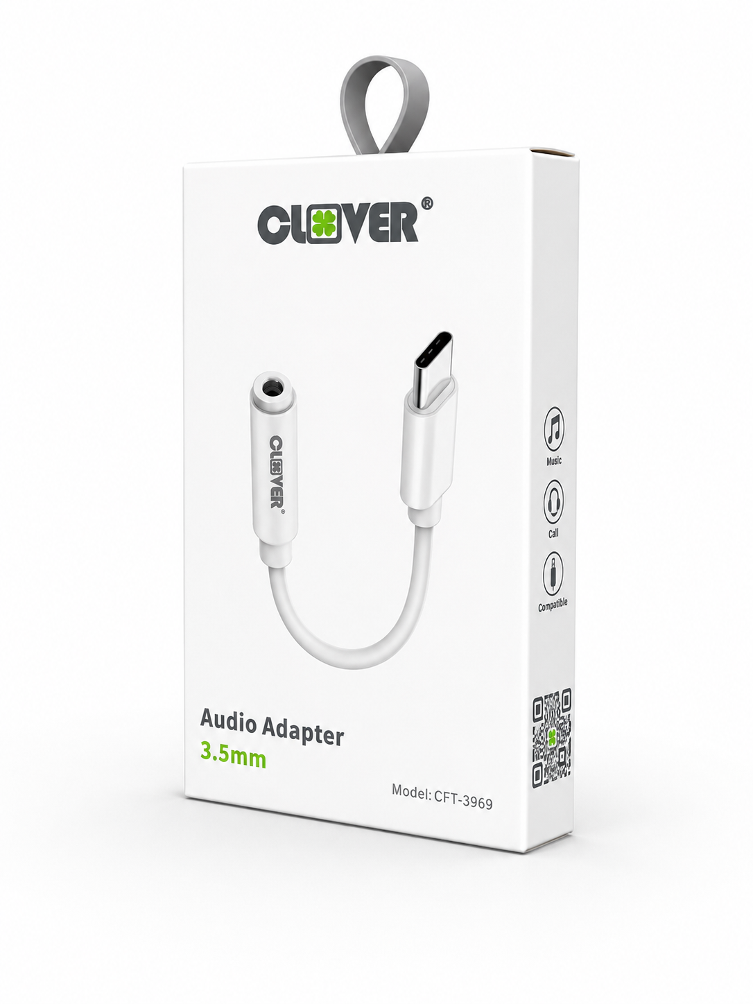 ADAPTADOR TIPO C A AUDIO 3.5 mm