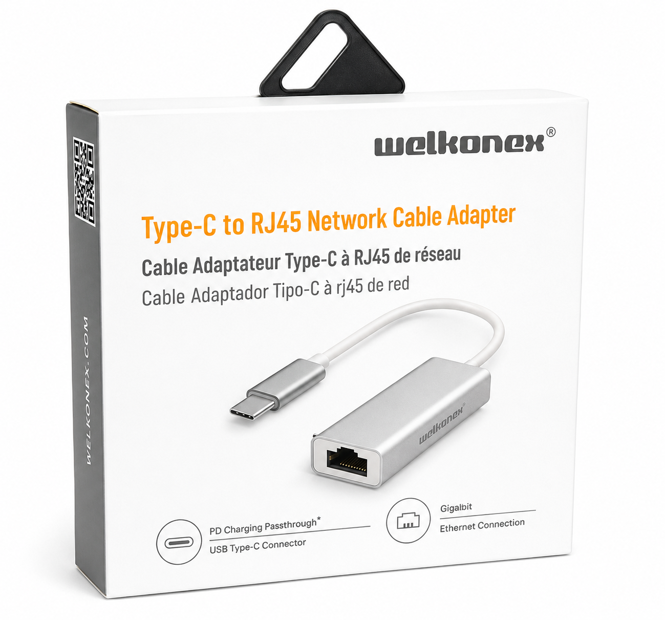 ADAPTADOR TIPO C A RJ45